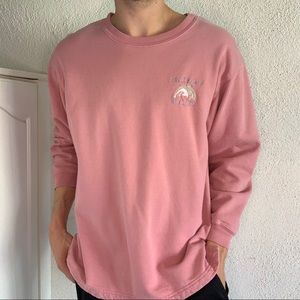 The old road malibu open neck crew sweater